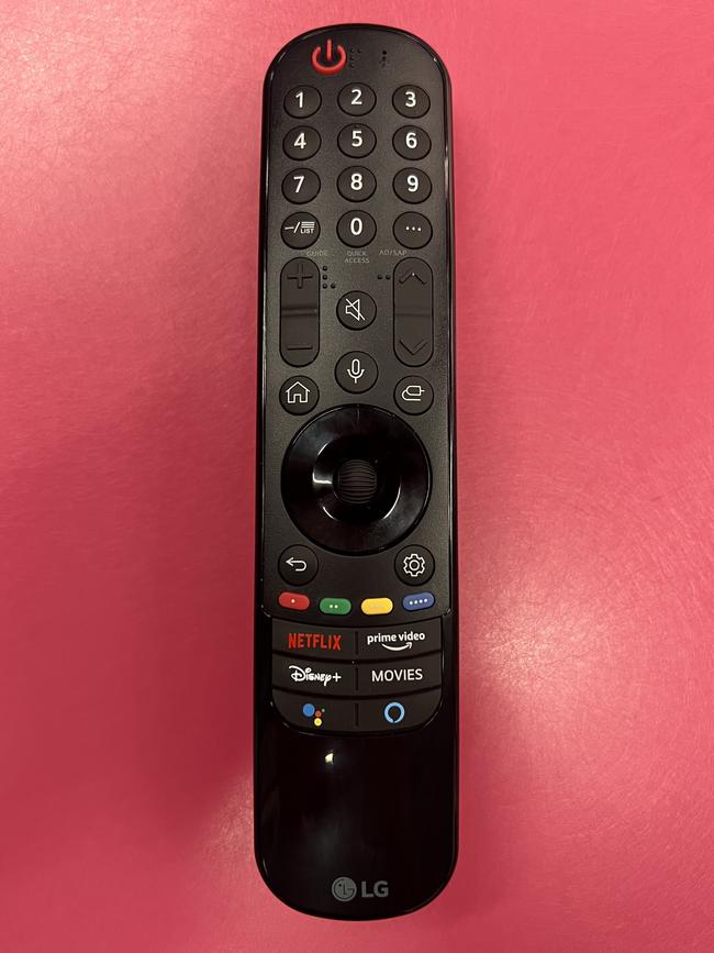 The LG Magic remote control