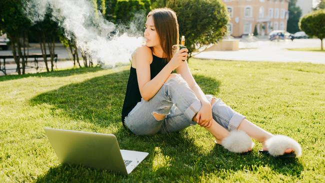 Vaping amongst young people has risen exponentially. Picture: Supplied