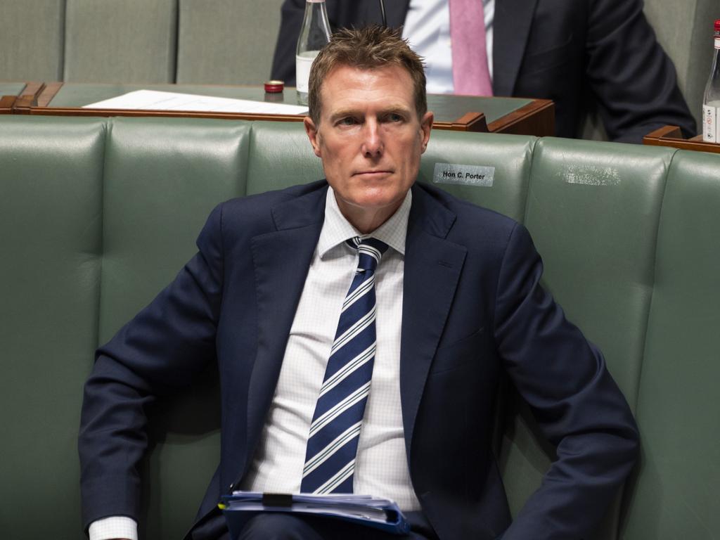 A departmental officer in Christian Porter’s new department has expressed concern at working with the former attorney-general. Picture: NCA NewsWire/Martin Ollman