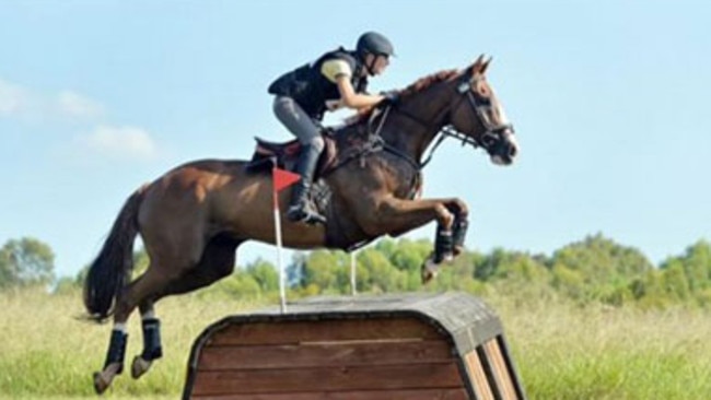 Caitlyn Fischer pictured during a previous competition. Picture: Facebook