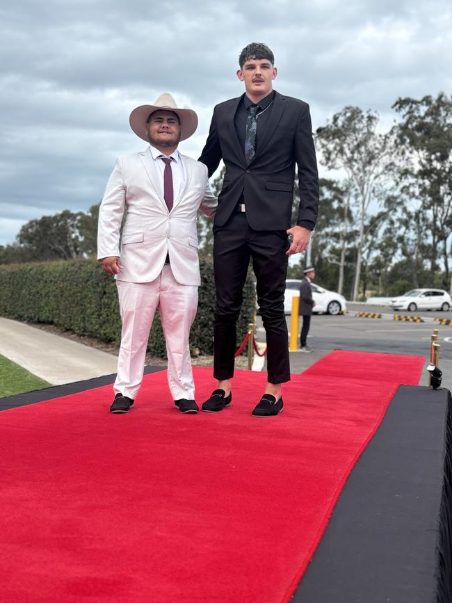 The students of Urangan State High School celebrate their formal.