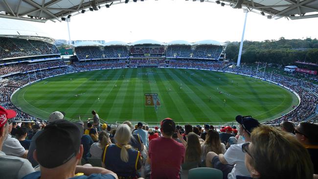 Imagine two Adelaide Ovals full of people with nowhere to go. Picture: Mark Brake/Getty Images)