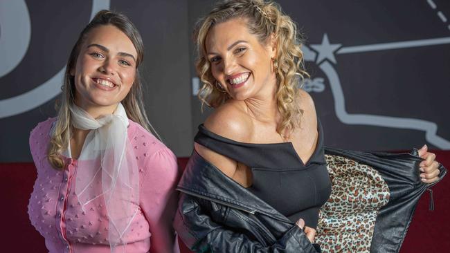 Nikki Heuskes and her daughter, Akasha Starr. Picture: Ben Clark
