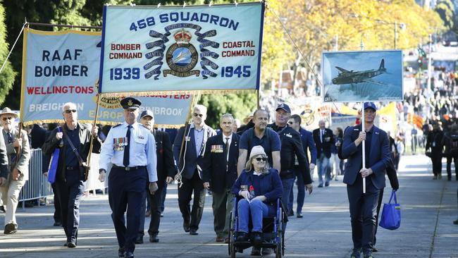 The RSL faced fierce criticism after this year’s Anzac Day parade was called off, then reinstated. Picture: David Caird