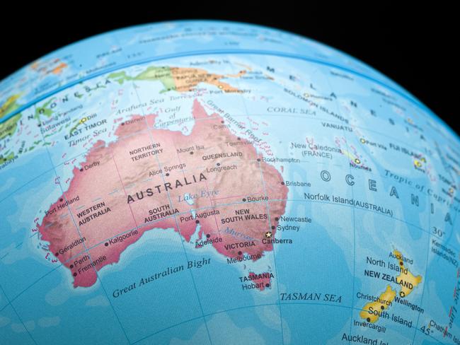 Map of Australia. Picture: istock