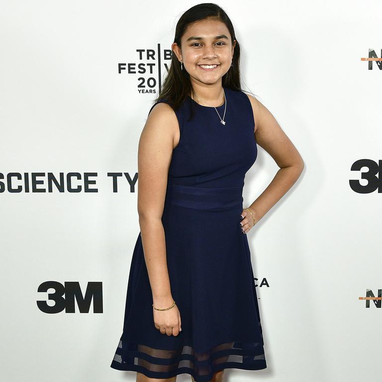 Young scientist and inventor Gitanjali Rao was named Time magazine’s first Kid of the Year in 2020. Picture: Getty Images