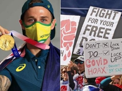 Anti-vaxxers aren’t the heroes here, our Olympians are