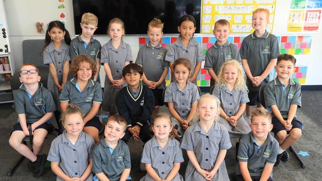 Mirripoa Primary School Prep 00D Back Row From Left: Bella Jovanovic, Jack Westman, Ari Dowson, AJ Peterson, Zareen Ramzan, Charlie Dragarski, Oliver Banks . Middle Row From Left : Lucas Bennett, Angus McPherson, Maurya Jasani, Bess Faulmann, Ava Young, Harvey Radin . Front Row From Left: Frankie Sandy, Remi Bellman, Penny Roberts, Abbey Pattinson, Tex Bamford . Picture: Mark Wilson