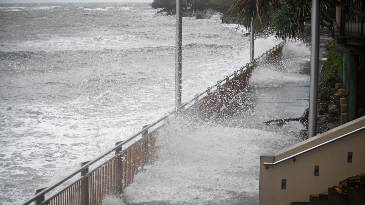 Jorge Nieto captured these photos of the King Tide hitting the Peninsula. FOR REDCLIFFE HERALD