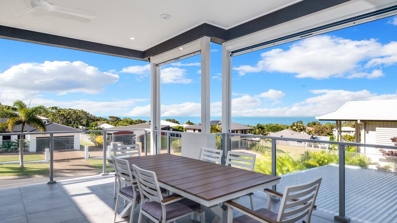 The home boasts coastal views and breezes from the front deck. Picture: Contributed