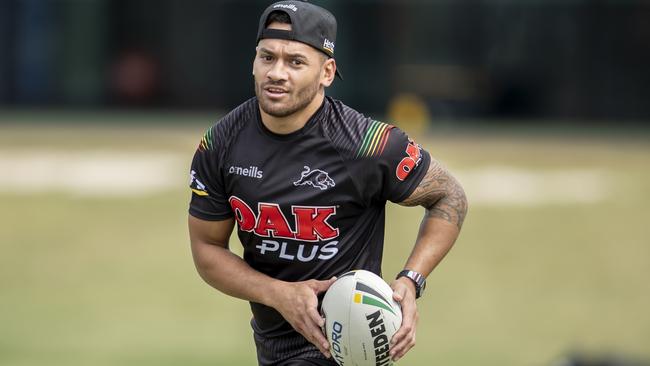 Api Koroisau had several clubs chasing him before he linked with Penrith. Picture: Penrith Panthers