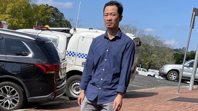 Huu Lam Luong outside the court. Picture: Savannah Pocock/NewsLocal