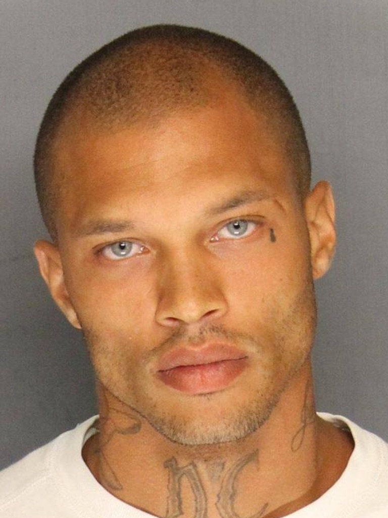 Jeremy Meeks‘s mugshot launched his modelling career.