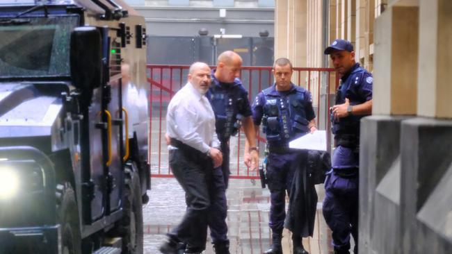 Tony Mokbel is seen arriving to the Supreme Court in Melbourne Picture: NewsWire / Luis Enrique Ascui.