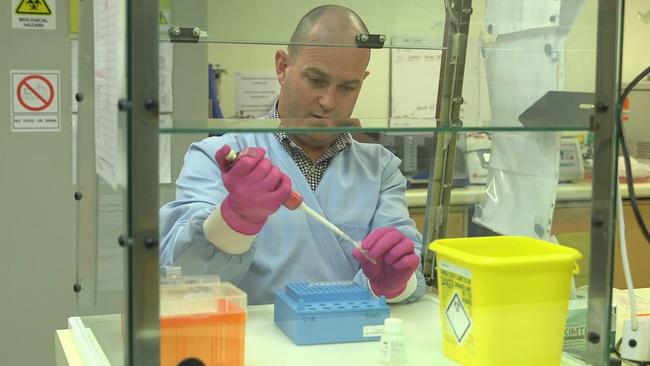 Scientist Paul Hick at the University of Sydney Camden campus.