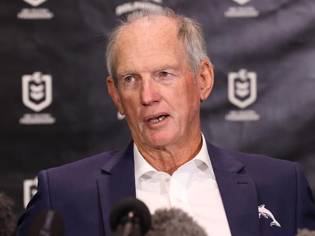 Wayne Bennett believes the game should introduce three drafts over the year. Picture: Liam Kidston