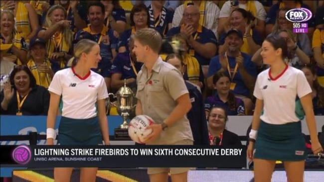 Lightning strike Firebirds in derby