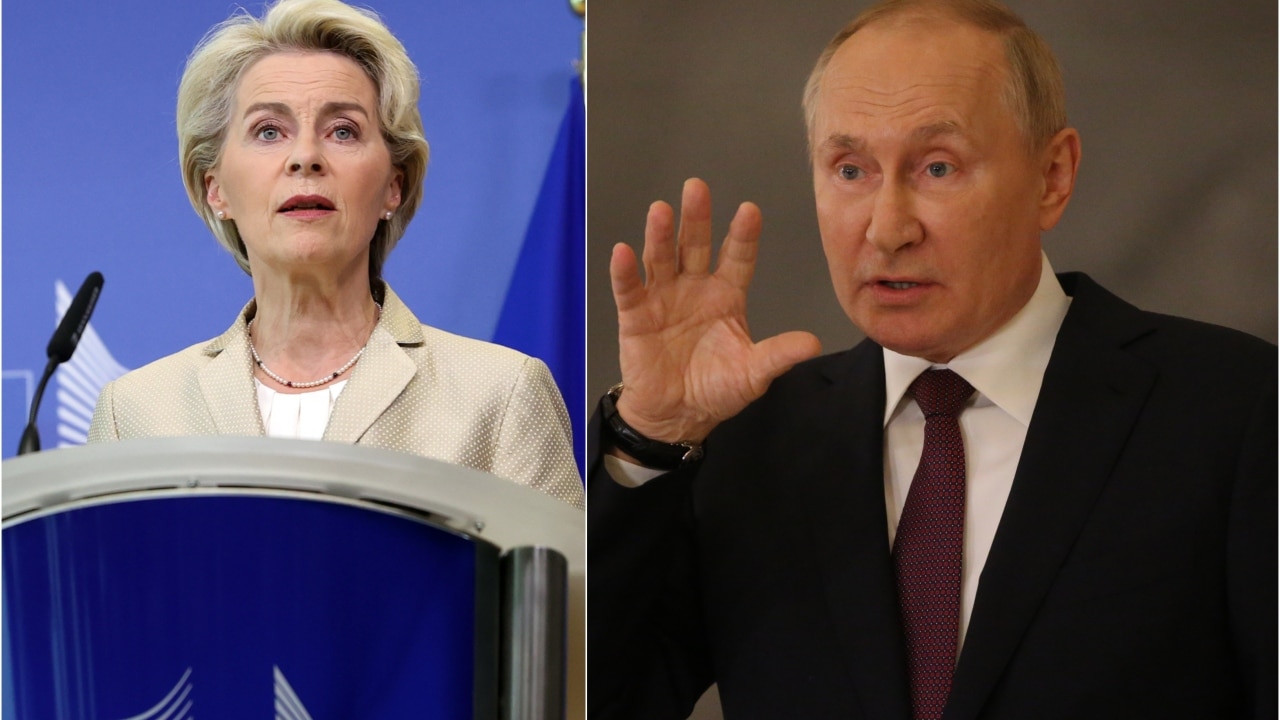 European Union President Ursula Von Der Leyen Reveals Eighth Round Of ...