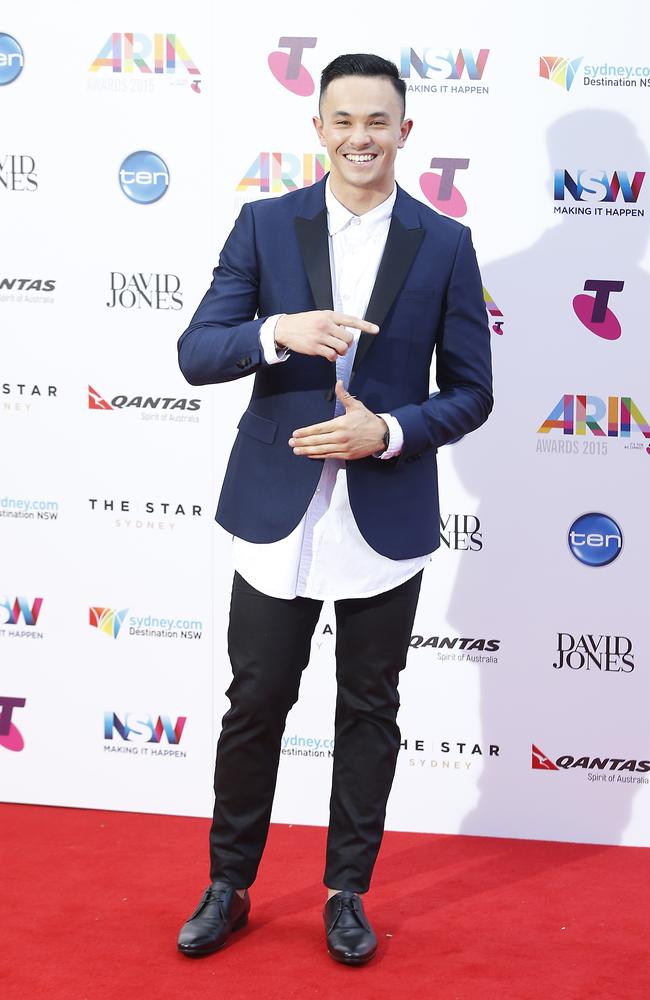 2015 ARIA AWARDS at The Star. Cyrus Villanueva. Picture: Dylan Robinson