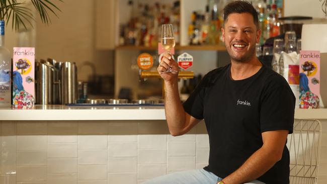 Frankie Bar owner Ross Blackam celebrates being named the reader's choice for eateries in Geelong region. Picture: Alison Wynd