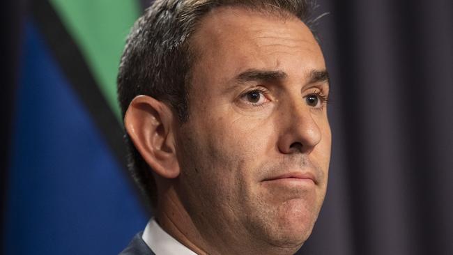 Treasurer Jim Chalmers said the rise was a ‘brutal reminder’ of the inflation challenge. Picture: Martin Ollman