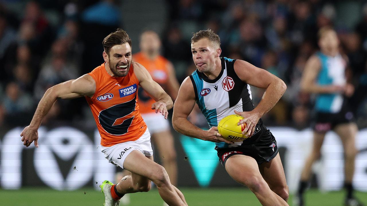 Dan Houston is coming off a career-best season. Picture: Sarah Reed/AFL Photos via Getty Images