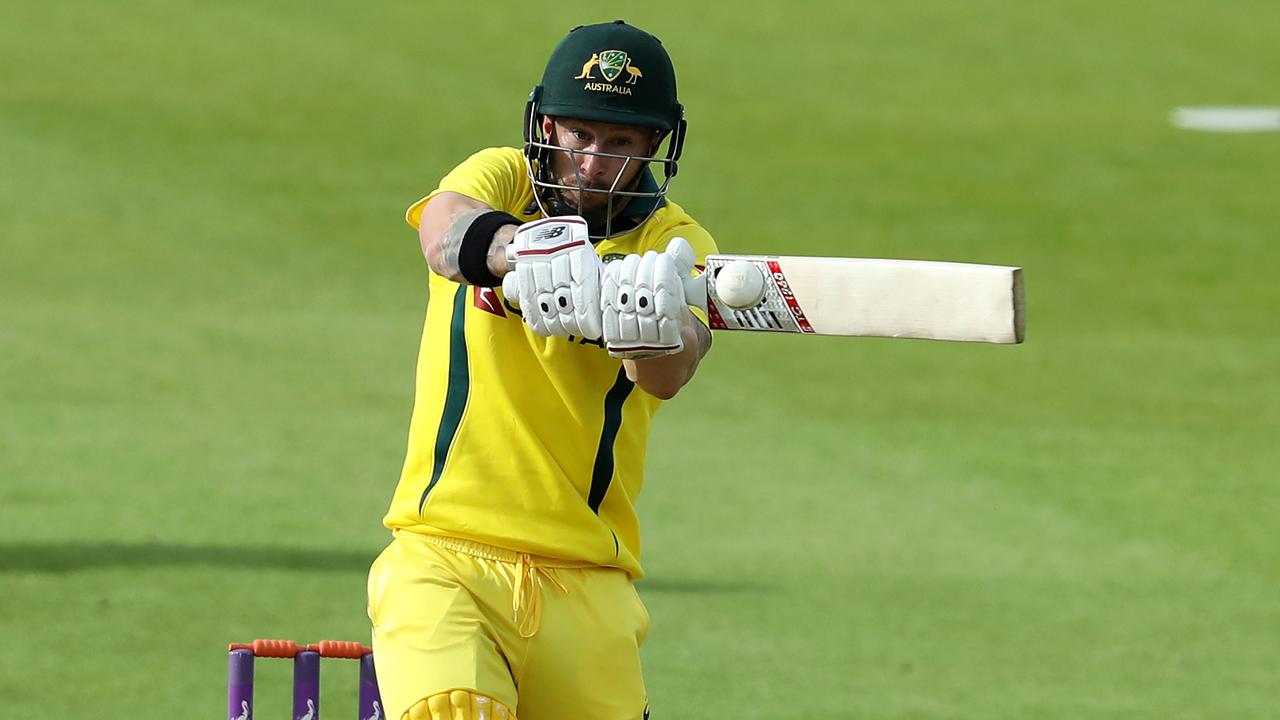 Matthew Wade smashed a century off just 45 balls against Derbyshire. Photo: David Rogers/Getty Images.