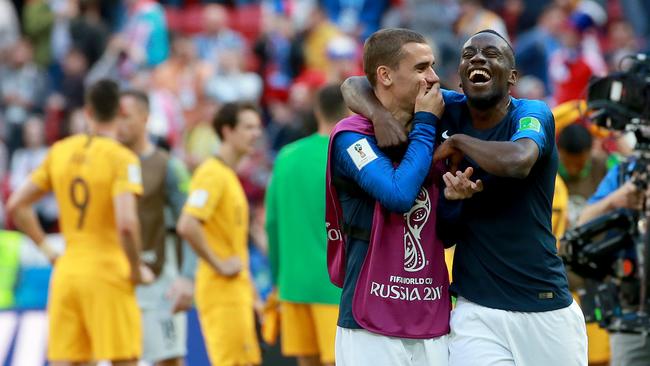 France are happy despite hardly playing well. Picture: Toby Zerna