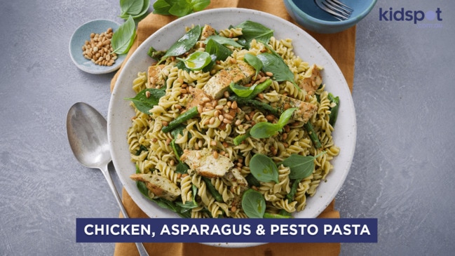 Chicken, Asparagus & Pesto Pasta