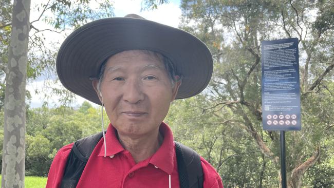 Avid walker Yong Cho from Rydalmere will take advantage of the bridge.