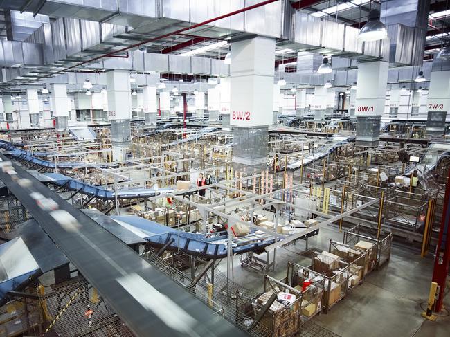 Australia Post parcel centre. Source: Supplied.