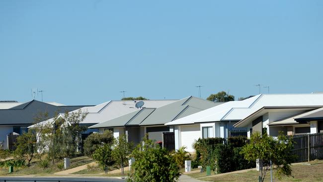 Housing estates in Rockhampton.