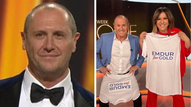 Larry Emdur is up for a Gold Logie - but he really, really, doesn't think he'll win, so much so, he's made an outrageous pledge.