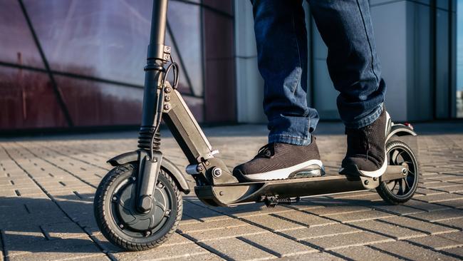 Electric scooters are becoming popular across Mackay and the Whitsundays. Picture: iStock/bortnikau