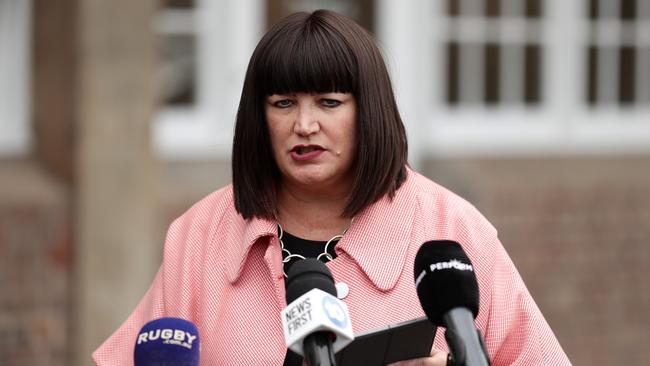 Embattled Rugby Australia boss Raelene Castle. Picture: Mark Metcalfe/Getty