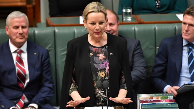 Environment Minister Sussan Ley said the government was meeting Australia’s emissions targets and did not need to declare an emergency to take action.