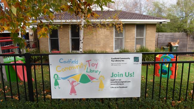 The toy library in Carnegie. Picture: Josie Hayden