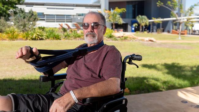 Former Darwin alderman and politician John Bailey is recovering from a serious incident and is lucky to still be alive. Picture: Che Chorley