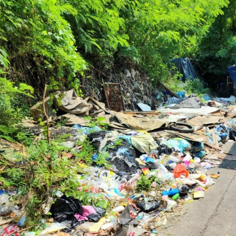 Waste is another huge problem the island battles to manage. Picture: Philip Major