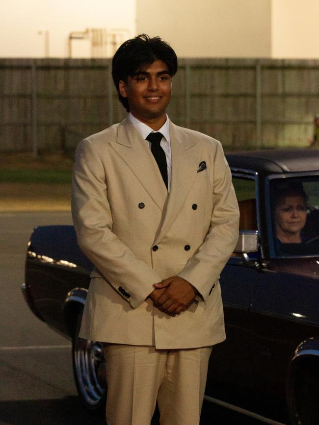 Ankur Dahal at the 2023 St Lukes Anglican College formal.