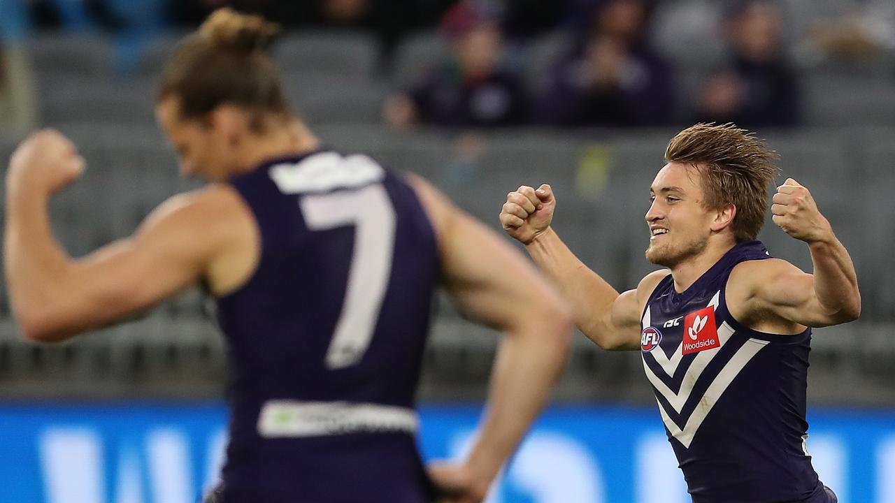 Fremantle could defeat Collingwood. Photo: Paul Kane/Getty Images.