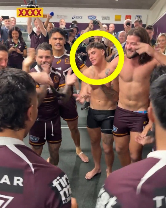 Telling Reece Walsh detail as Broncos celebrate win