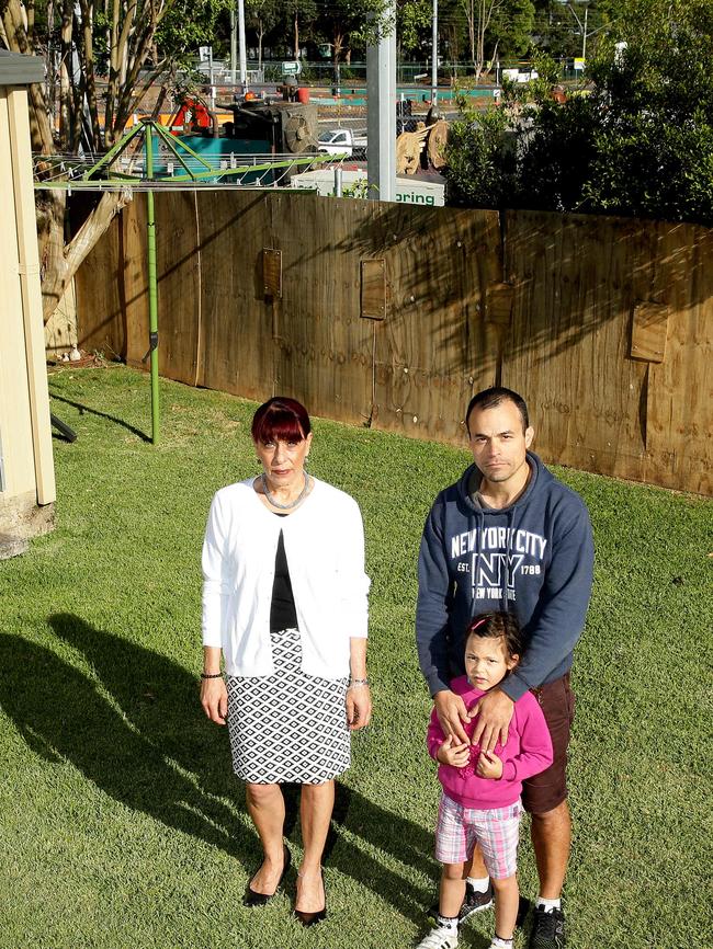 Residents of Karingal Crescent in Frenchs Forest had parts of their backyards taken away, but then found out their area wouldn’t be rezoned.