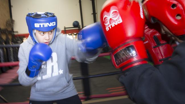 Raianne Alameddine boxing | Daily Telegraph