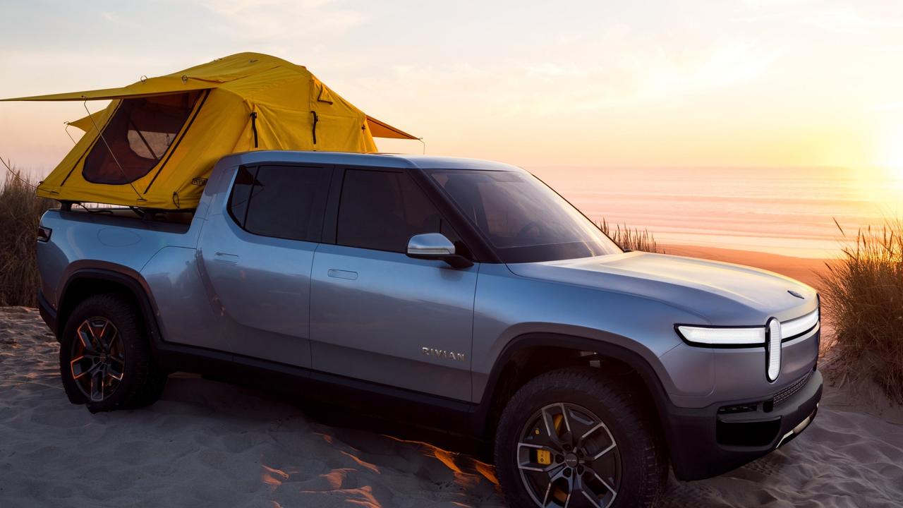 The ute can even come with an integrated tent in the tray.