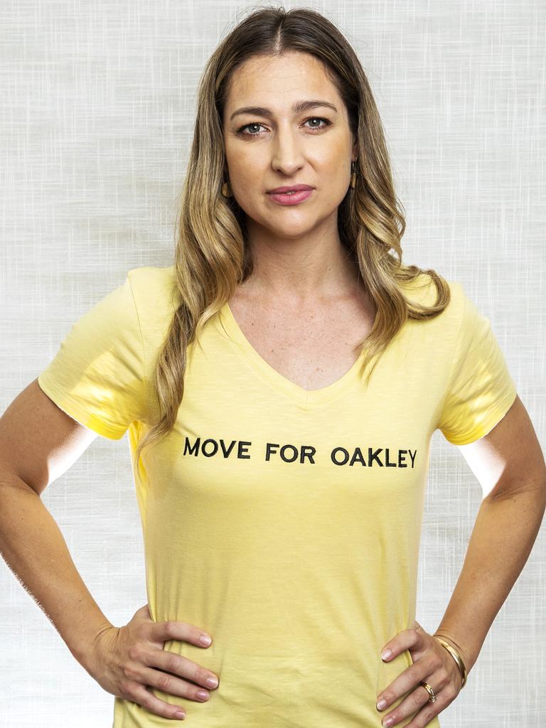 MP Laura Gerber shows her support for the Move for Oakley. Pictures: Nigel Hallett