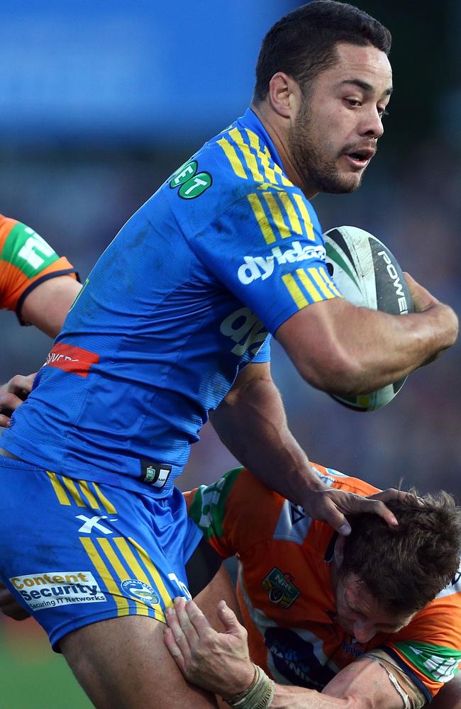 Jarryd Hayne notched up another 100 plus SuperCoach points against the Knights.