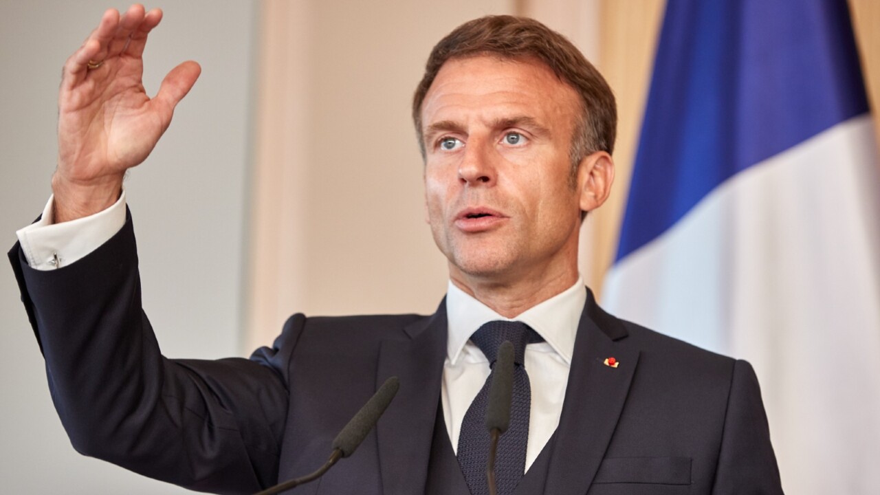 Emmanuel Macron calls on Albanese government to lift nuclear ban