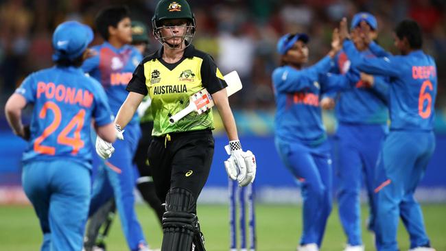 Australia’s loss to India on opening night cost them the chance of top spot in their group.