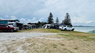 The AC area of Brooms Head Holiday Park where campsites will be removed. Picture: Supplied